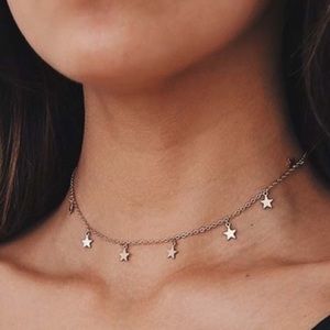 Silver Stars choker